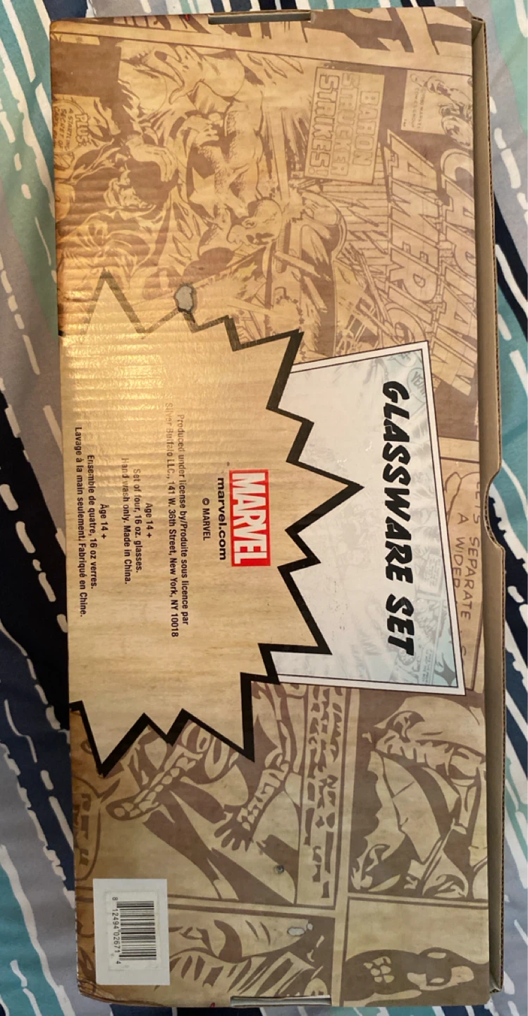 Marvel Comics Glassware Set - photo 2