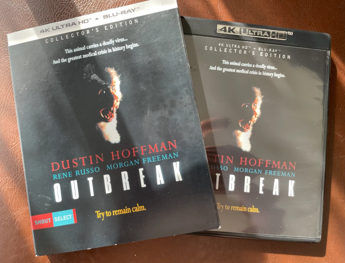 Outbreak Shout Factory 4K With Slipcover
