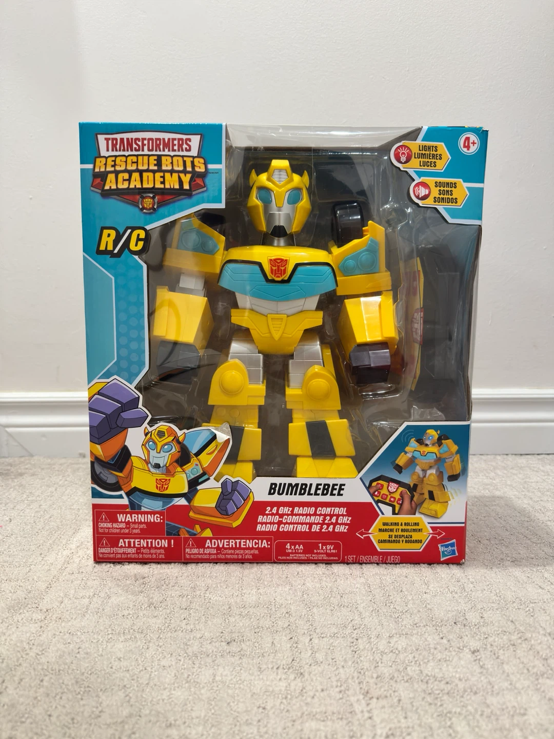 Transformers rescue bots Academy bumblebee remote control