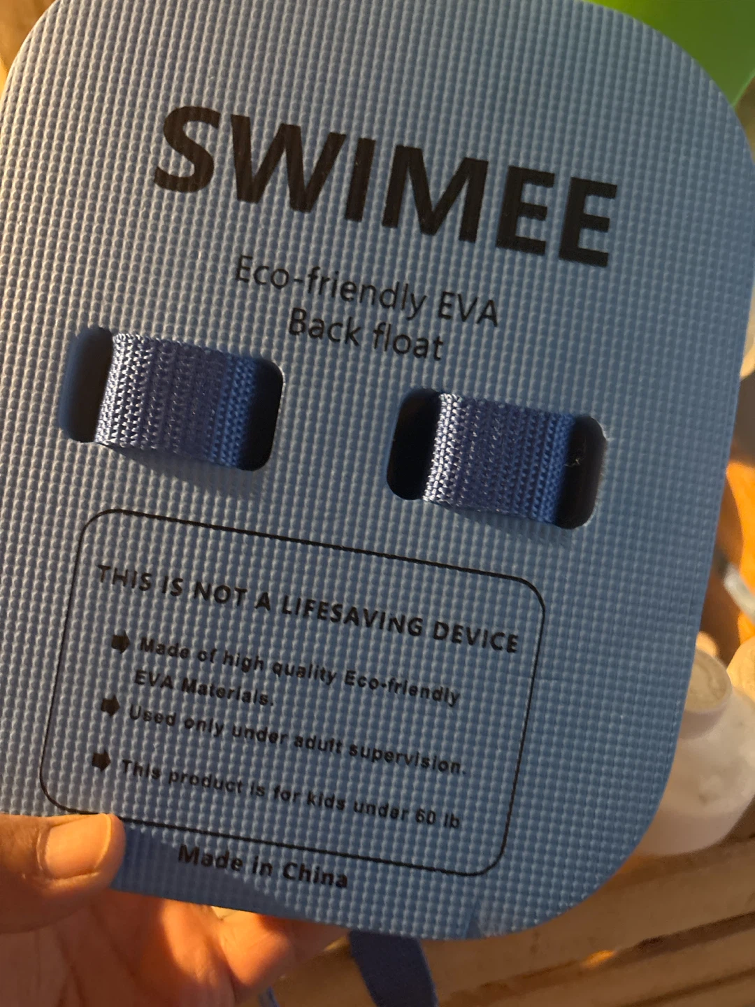 SWIMEE Eco-friendly EVA Back float