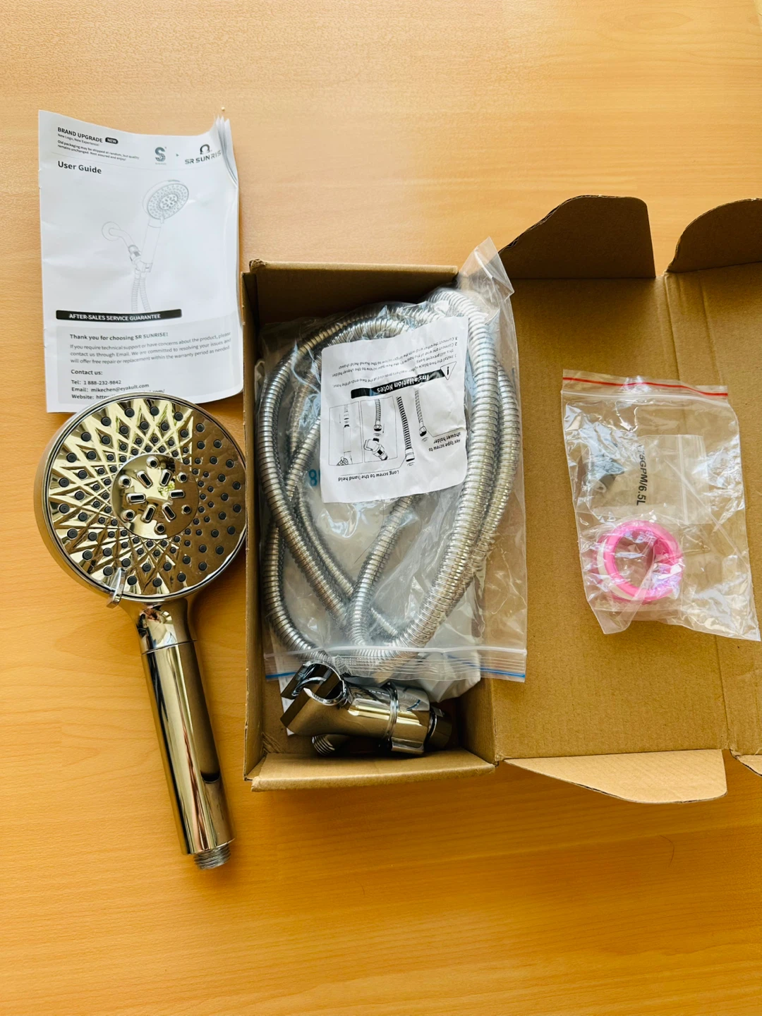 Filtered Shower Head Set