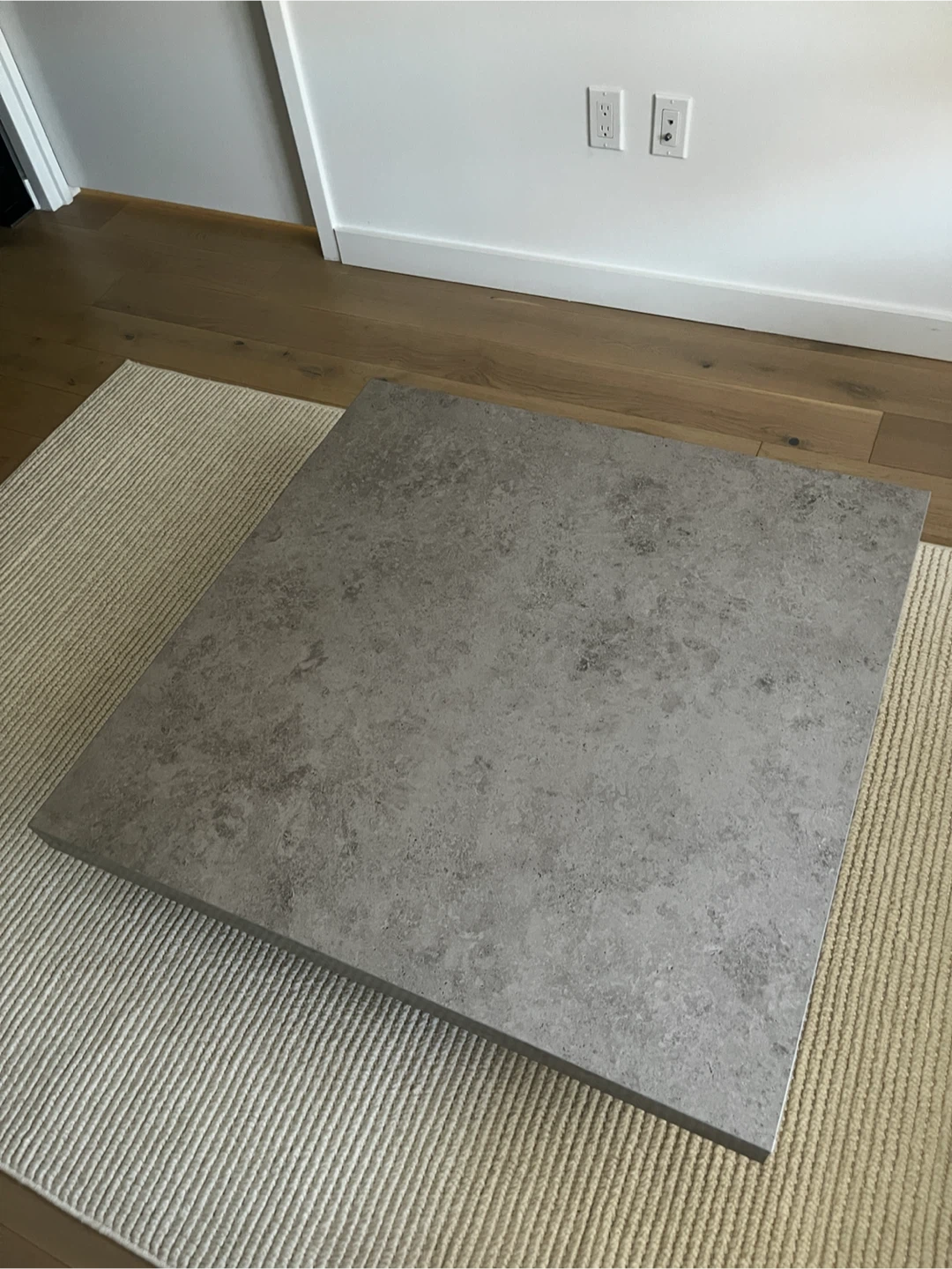 Concrete Style Coffee Table