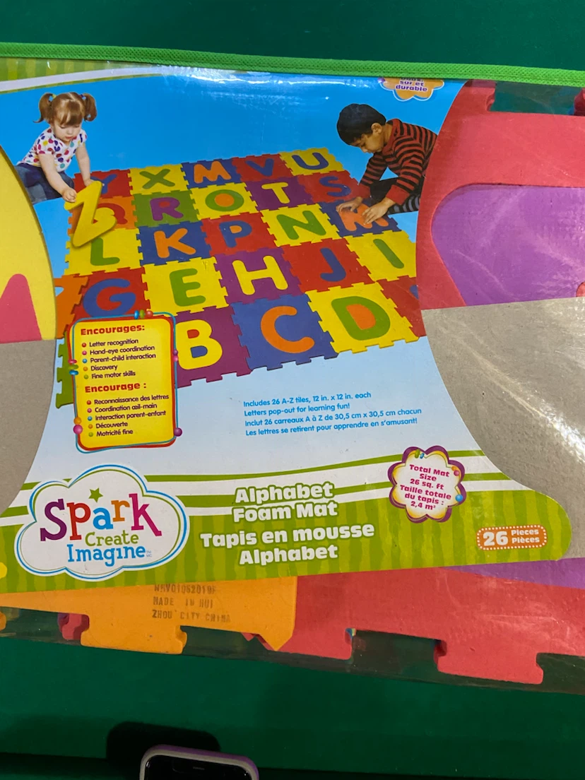 Spark Create Imagine Alphabet Foam Mat 26 Pieces