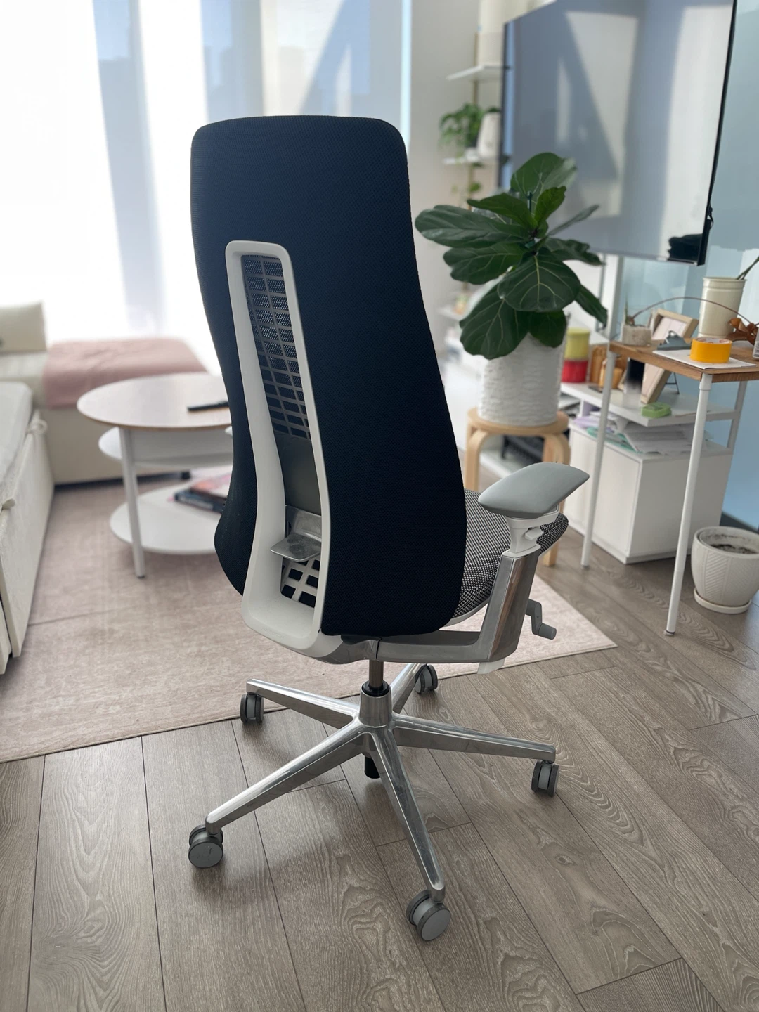 Haworth Fern Ergonomic Office Chair - Coal & Diagonale Slash - photo 3