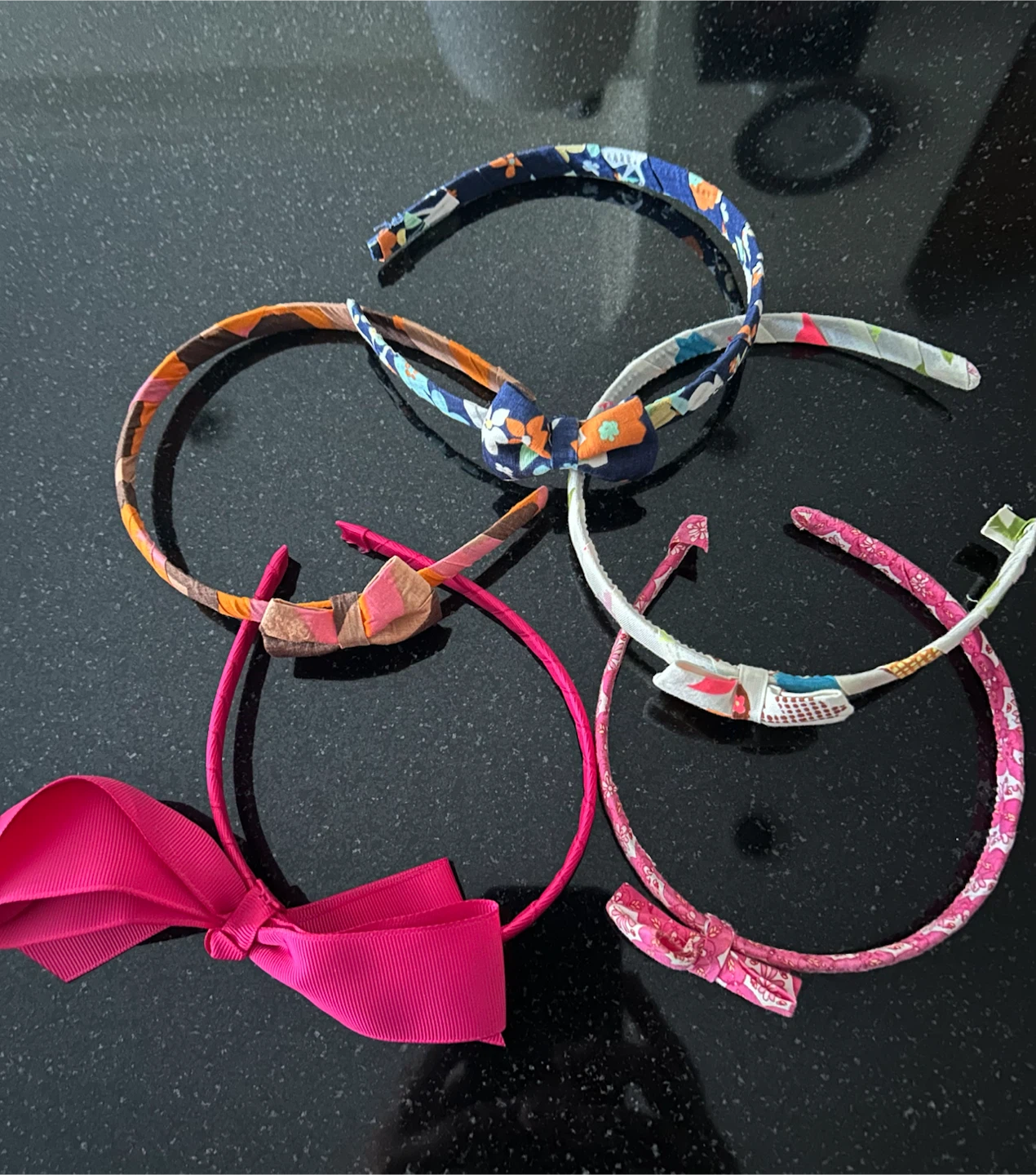 Headbands with Bows - Set of 5 - photo 2