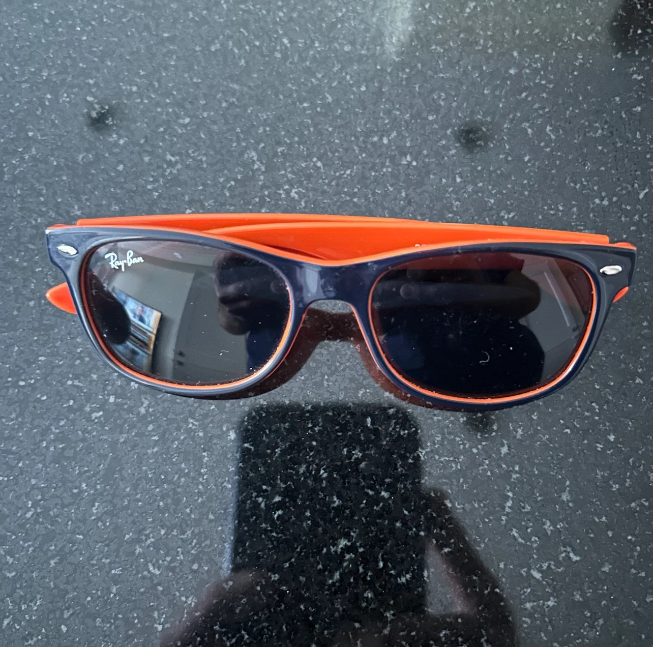 Ray-Ban Wayfarer Sunglasses - Blue/Orange - photo 2