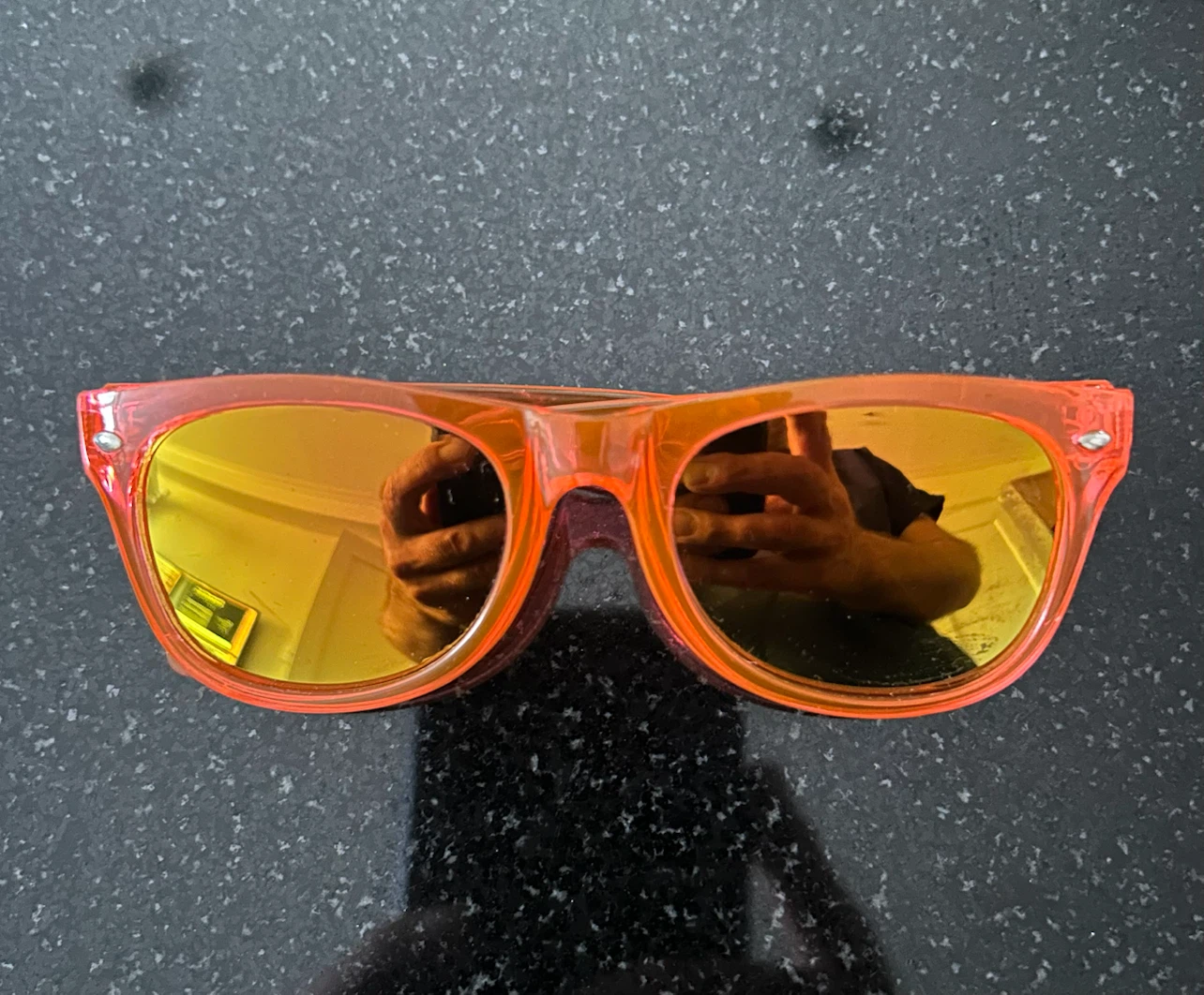 Ray-Ban Wayfarer Sunglasses - Blue/Orange - photo 3