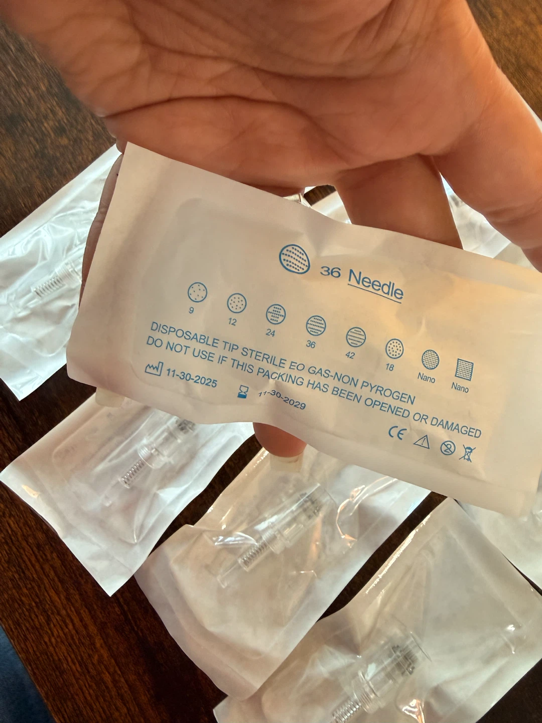 Microneedling Pen Cartridges 9Pcs (36-pin)