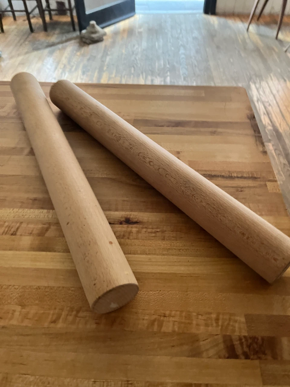 Mrs. Anderson's Baking Wooden Rolling Pins (Set of 2)