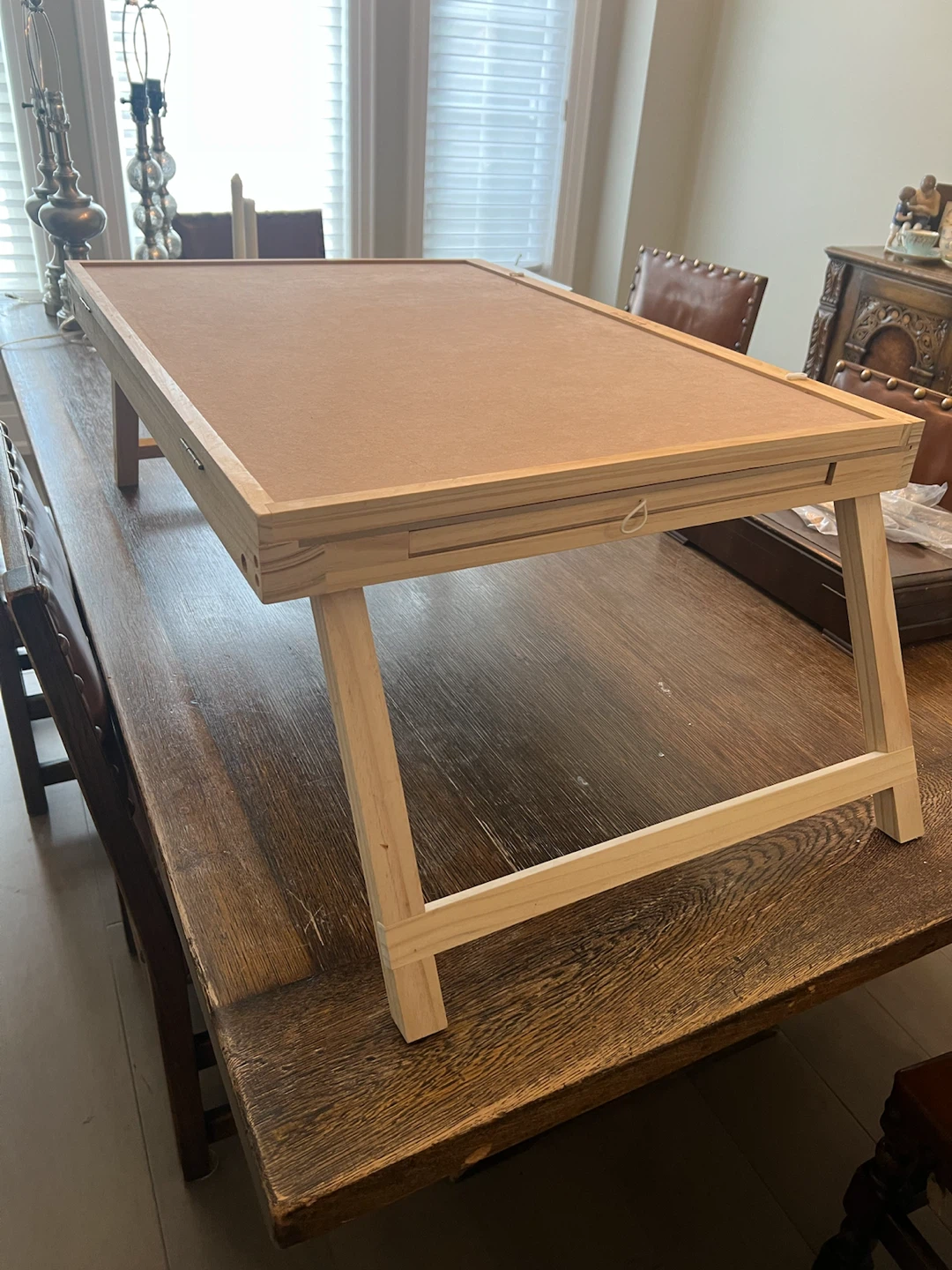 Puzzle Table with foldable legs - photo 2