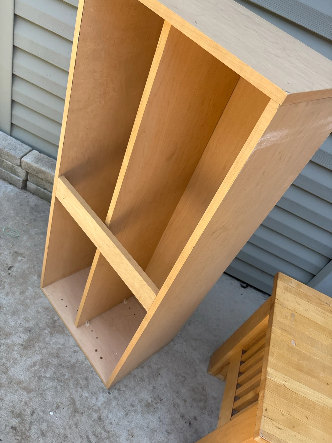 Wooden Bookshelf / Storage Unit