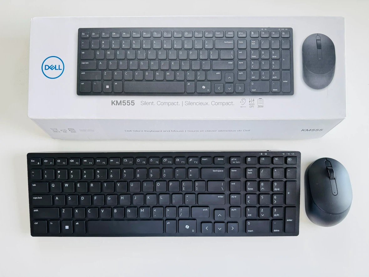 Dell KM555 Keyboard & Mouse Combo