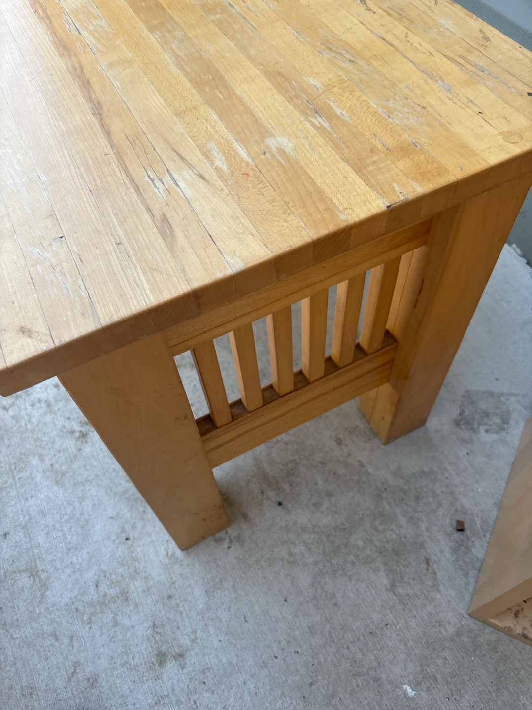 Wooden Side Table - photo 2
