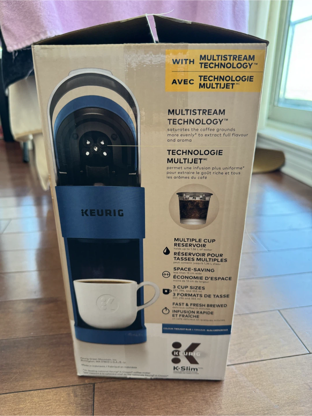 Keurig K-Slim Coffee Maker - Twilight Blue - photo 2