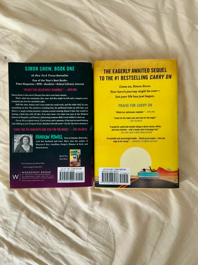 Carry On & Wayward Son books | Simon Snow - photo 2