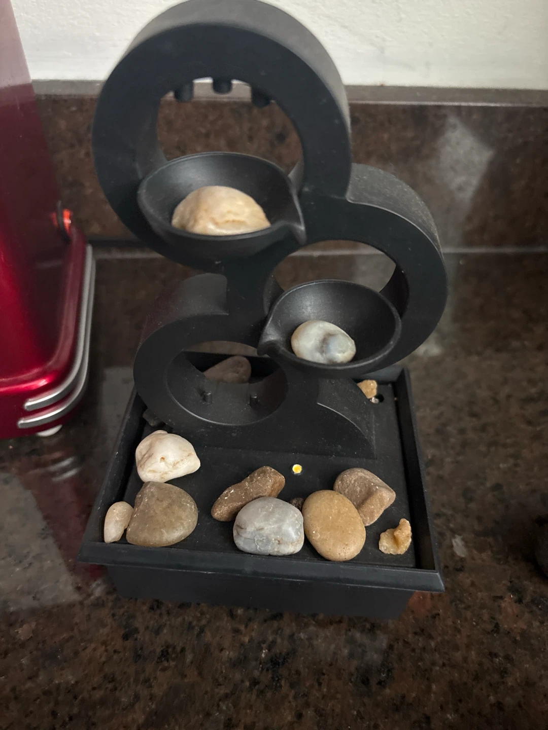 Desktop Water Fountain with Stones