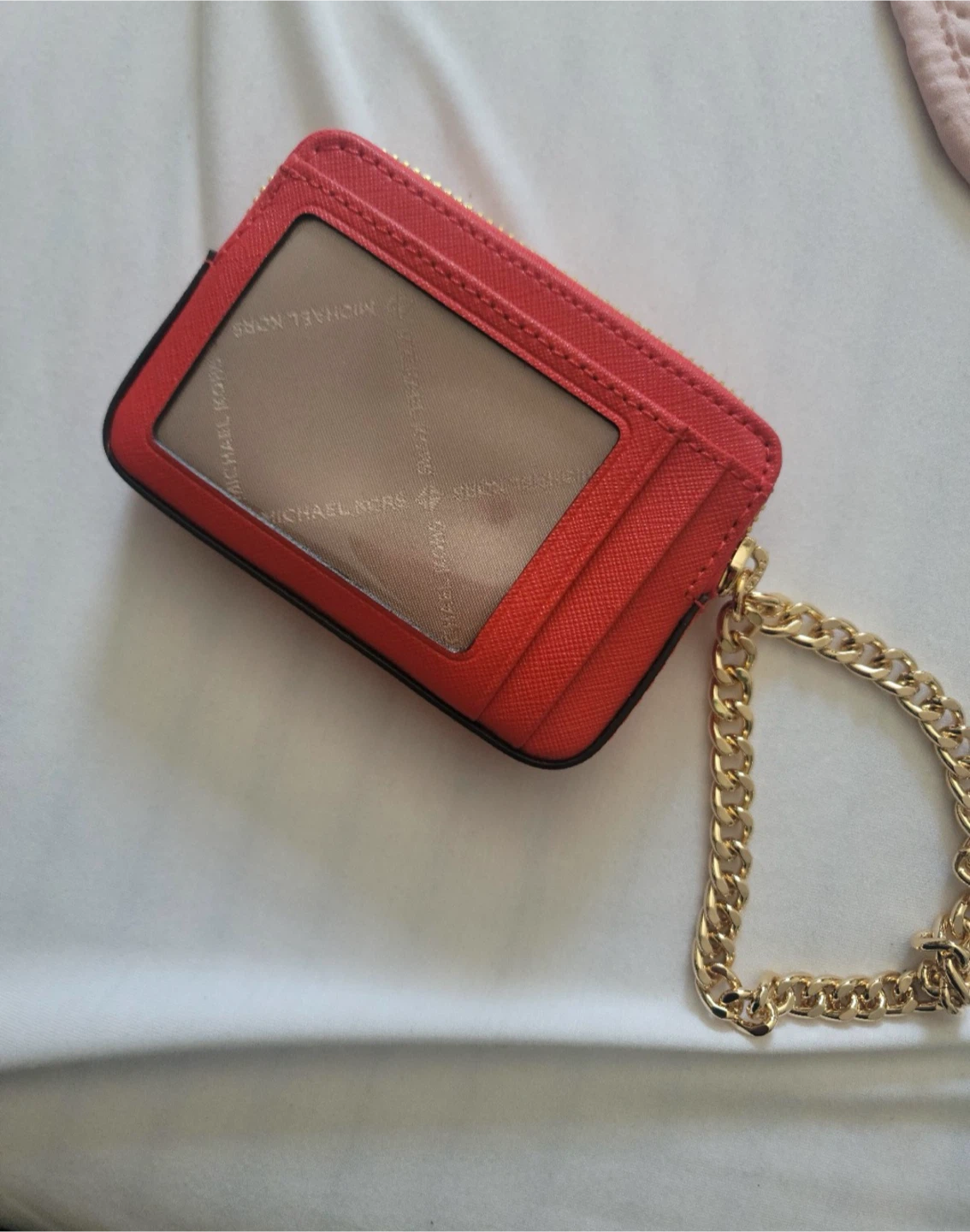 Michael Kors Card Holder Wallet Red