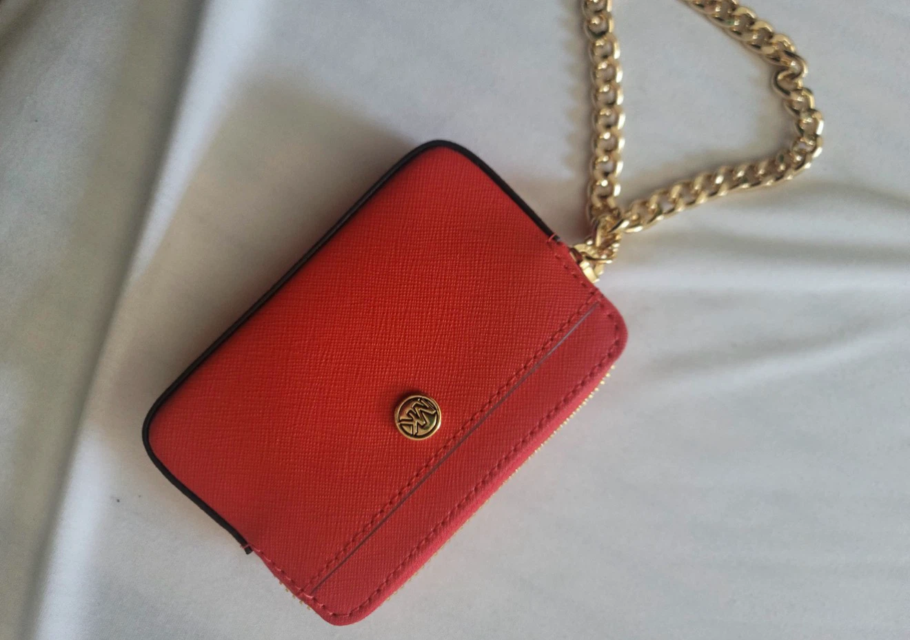 Michael Kors Card Holder Wallet Red - photo 2
