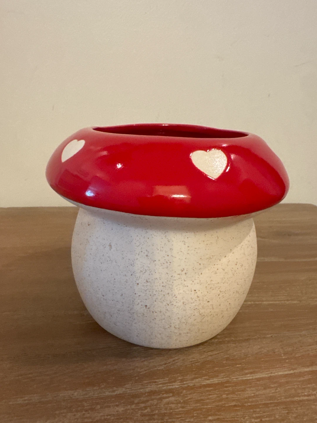 2 X Mushroom Ceramic Planter Pot - photo 3