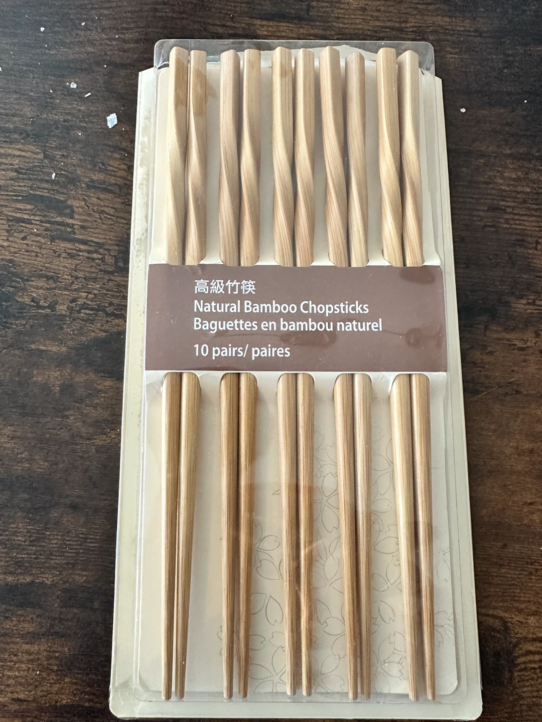 Bamboo chopsticks