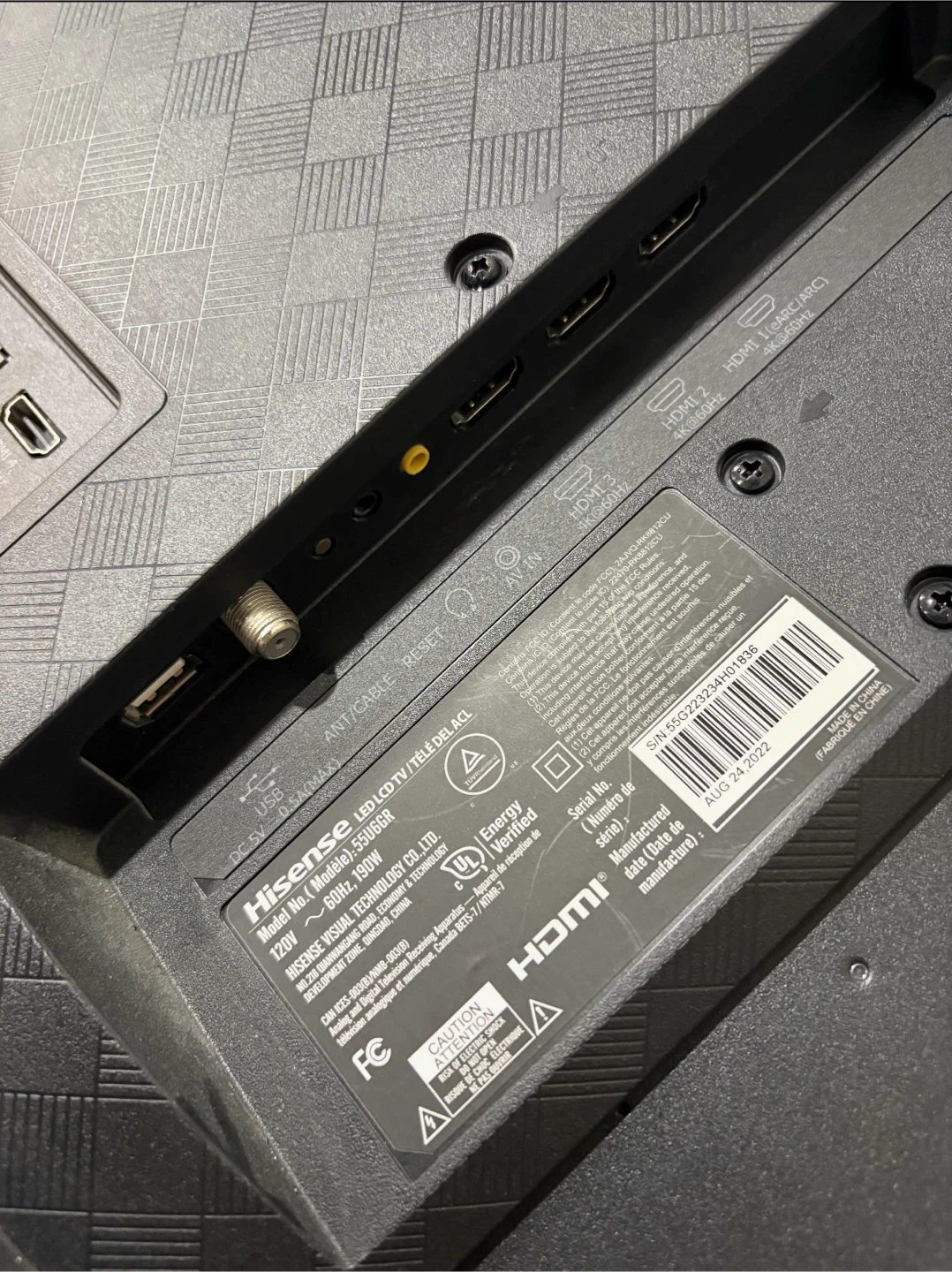 Hisense 55" Roku TV - photo 2