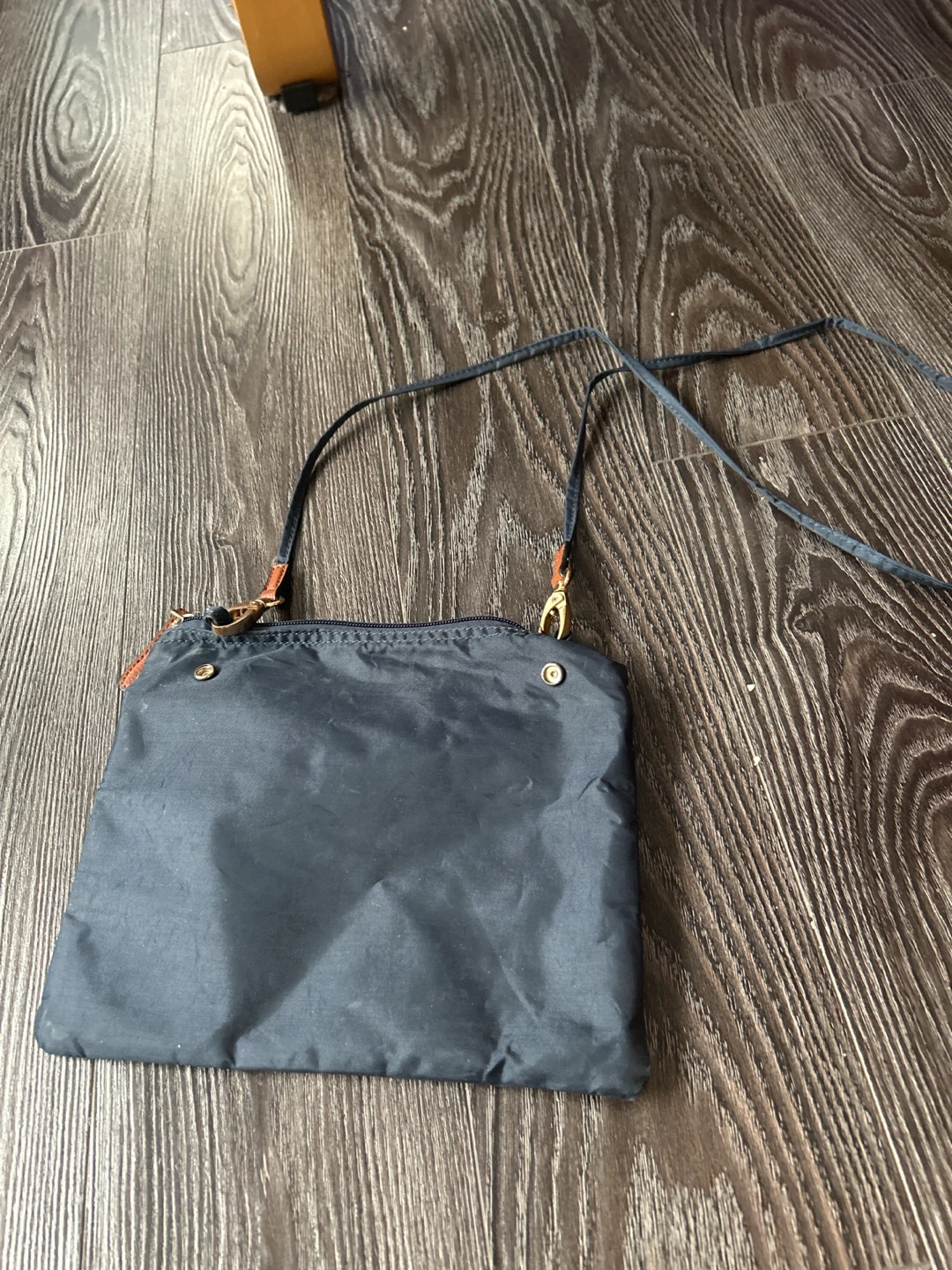 Navy Nylon Crossbody Bag - photo 4