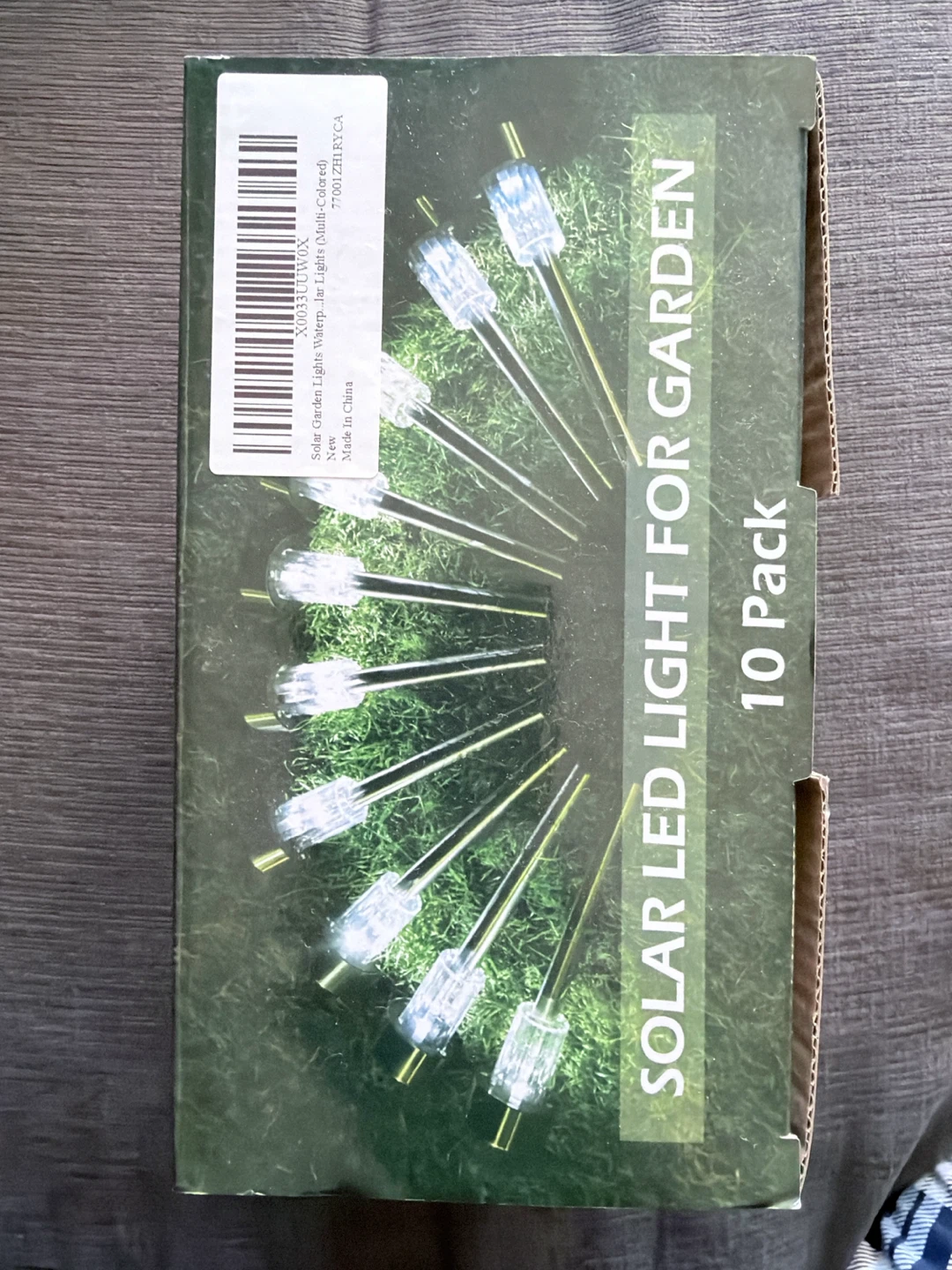 10 Pack Solar Pathway LED Garden Lights - Multi-color - photo 3