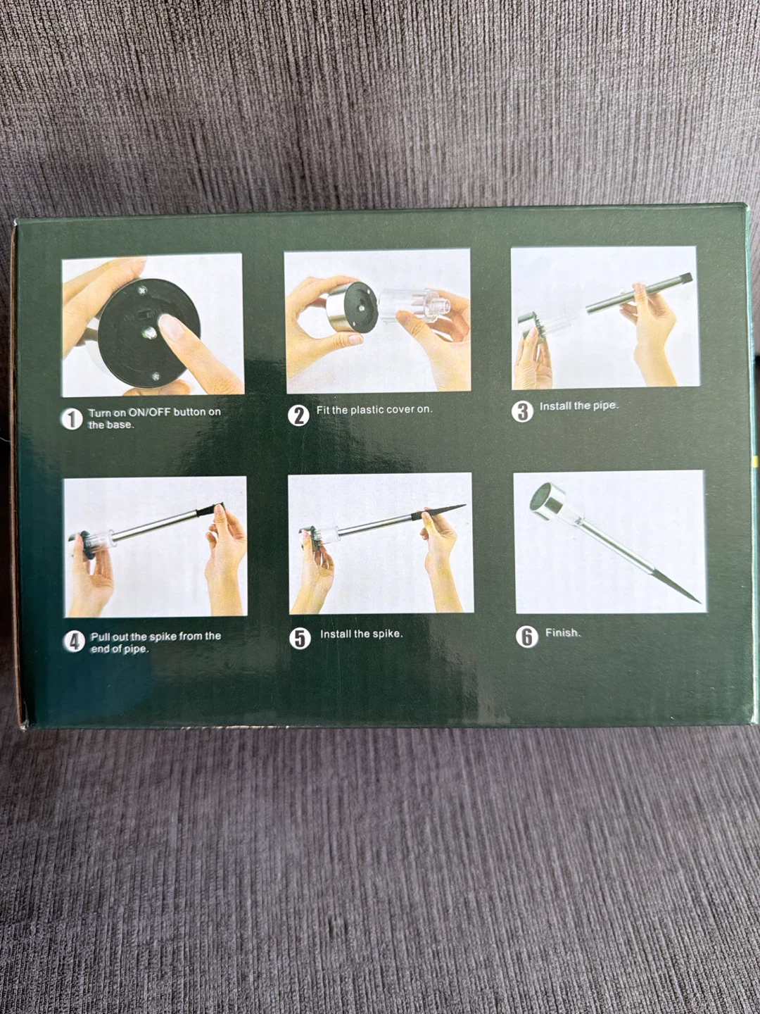 10 Pack Solar Pathway LED Garden Lights - Multi-color - photo 4