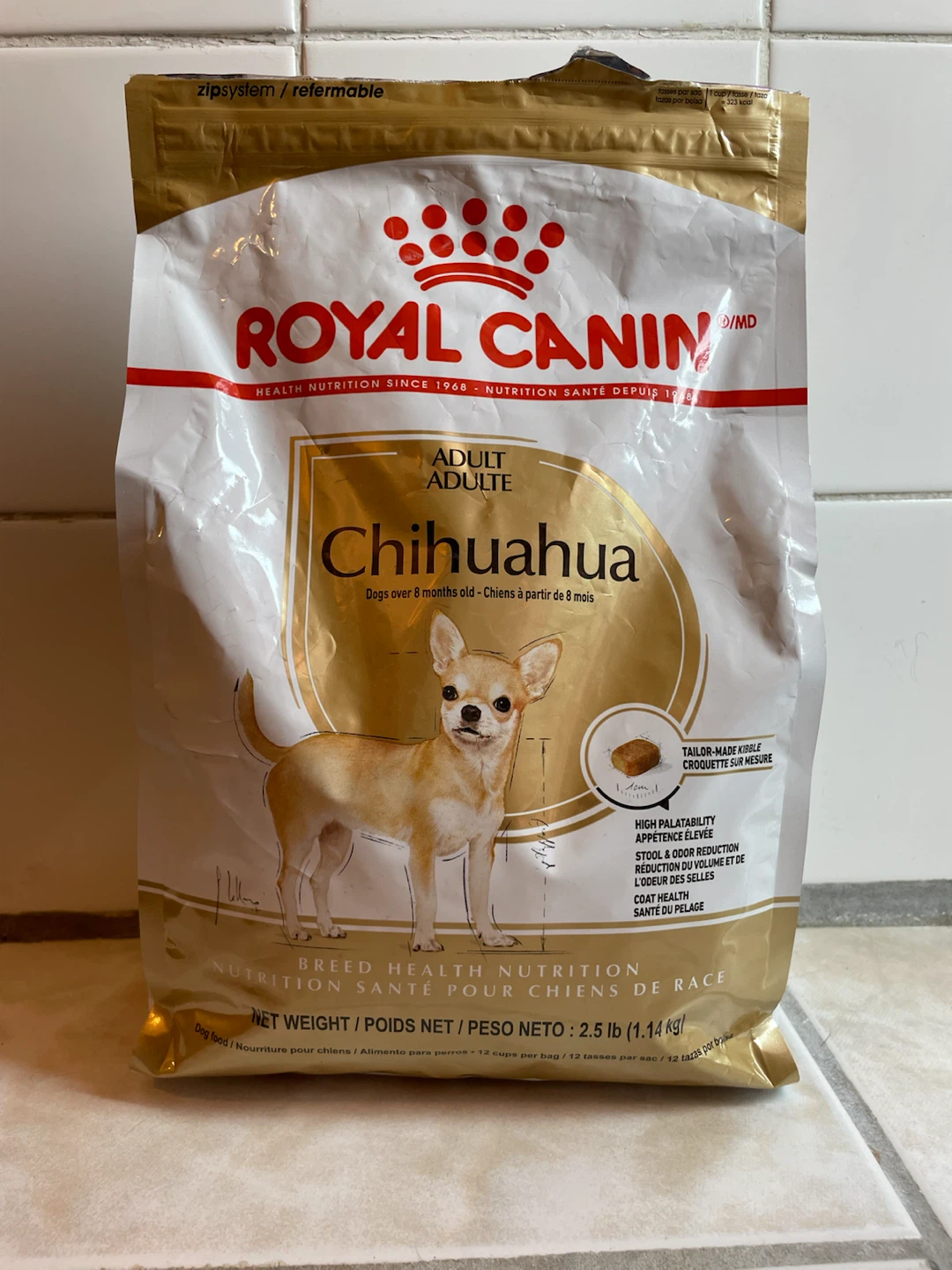 2.5lbs Royal Canin Chihuahua Food