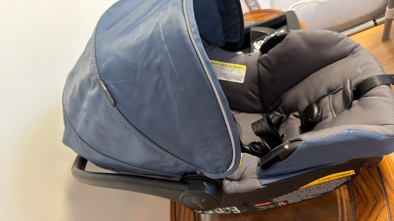 Evenflo LiteMax Infant Car Seat Base & stroller