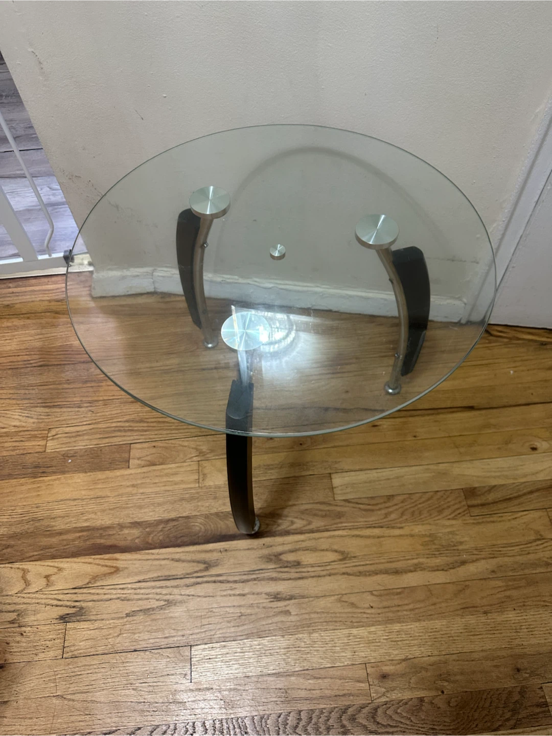 Glass Top Accent Table - photo 2