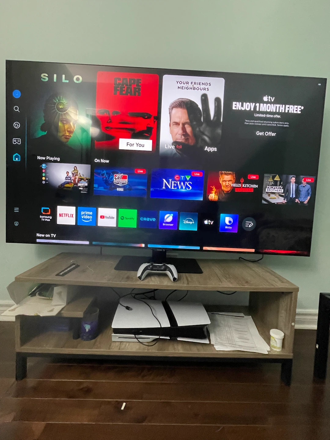 SAMSUNG 65” QLED 120Hz 4K
