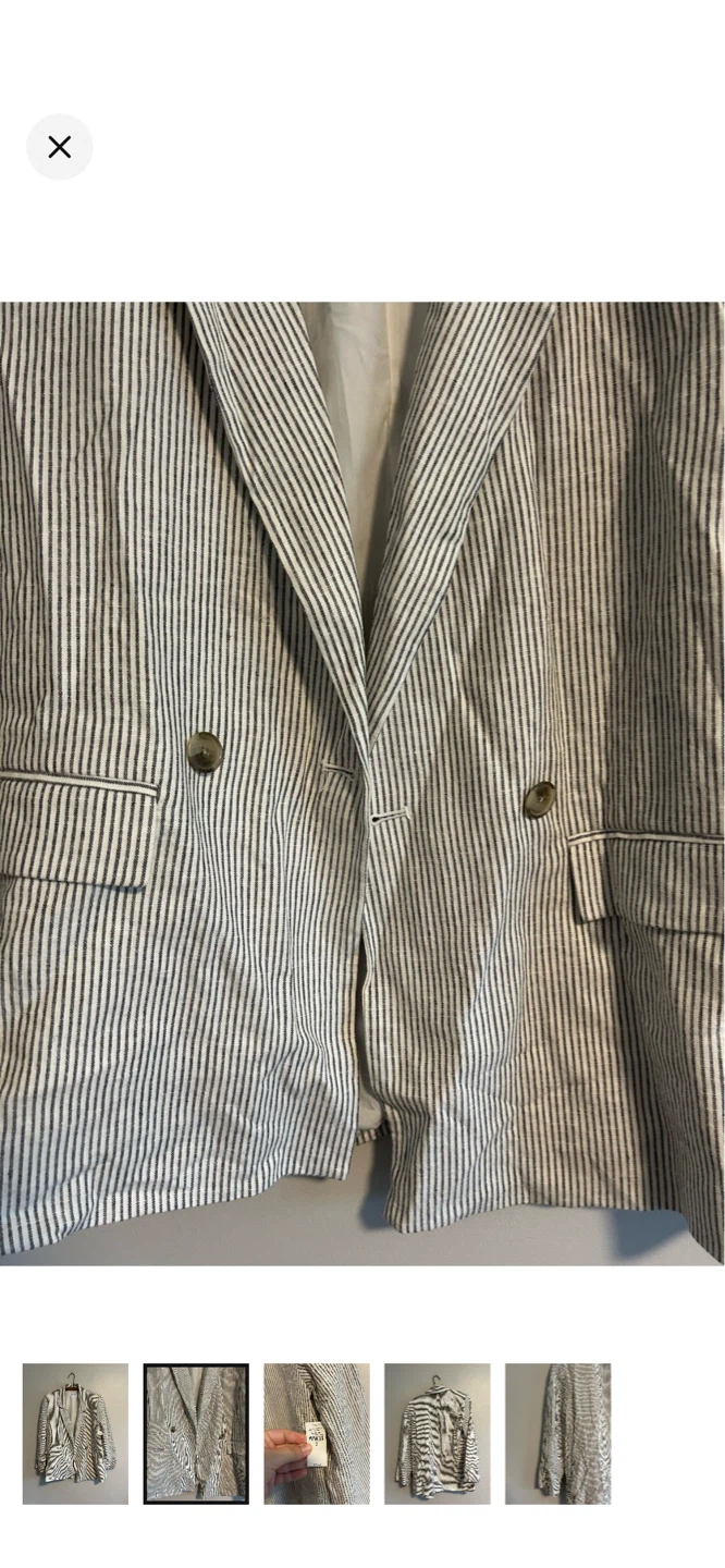 Old Navy Striped Blazer - Size small - photo 2
