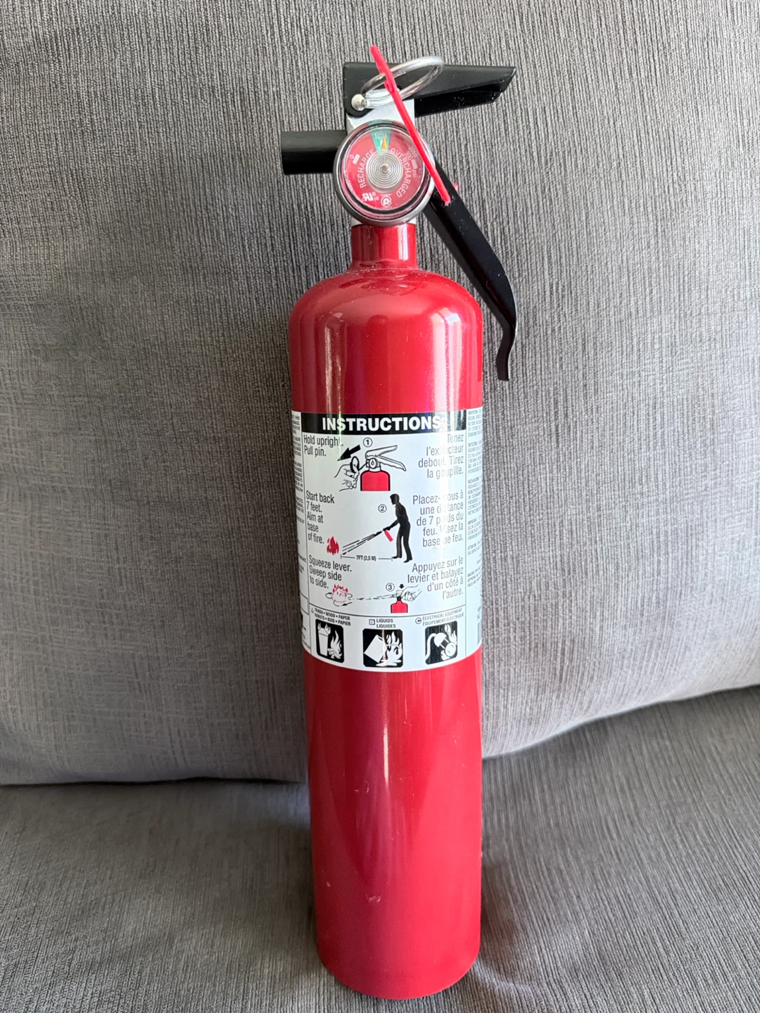 Red Fire Extinguisher