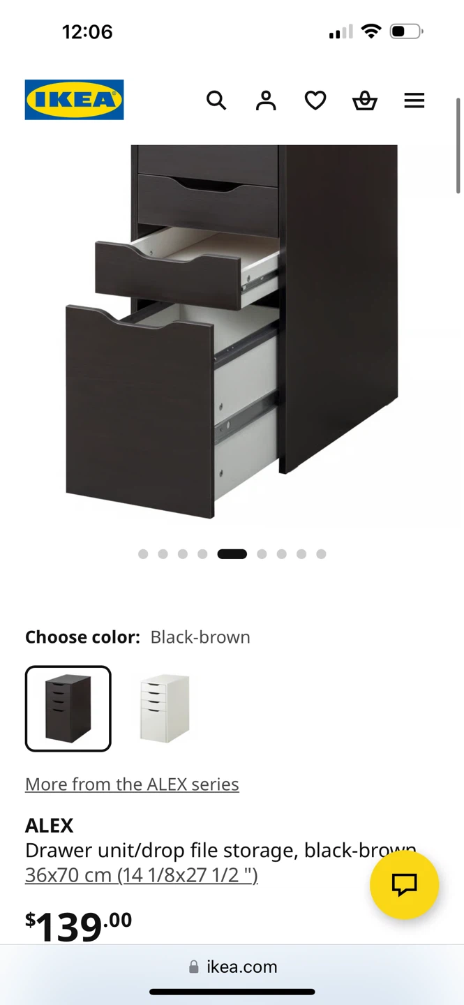 IKEA ALEX 4- Drawers Unit - photo 3