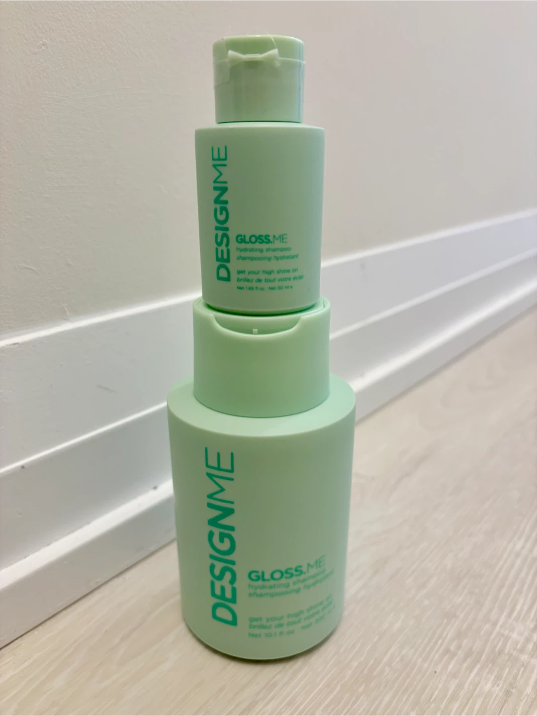 DESIGN.ME GLOSS.ME Hydrating Shampoo Set (50ml + 50ml)