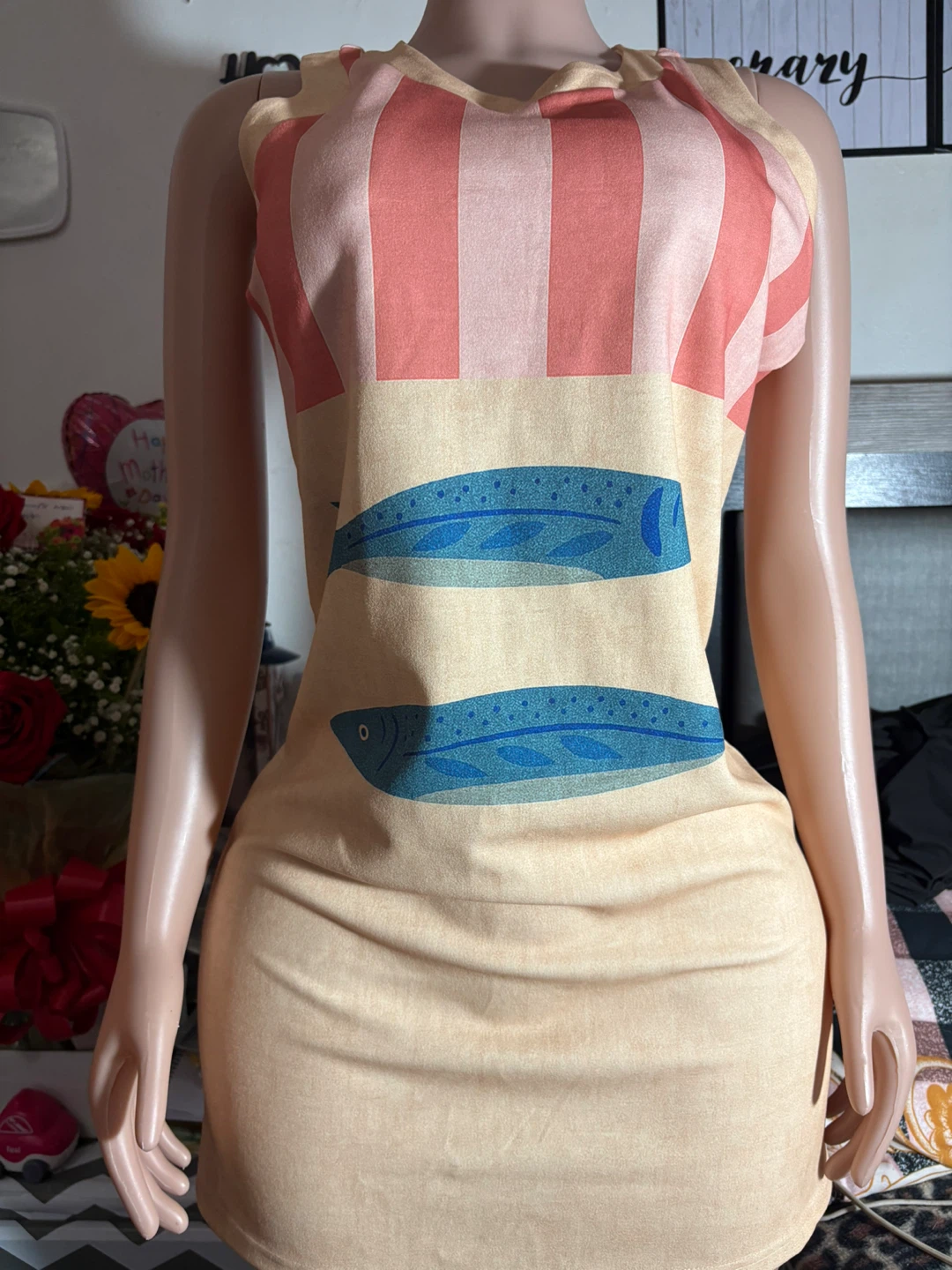 Women's Graphic Print Dress