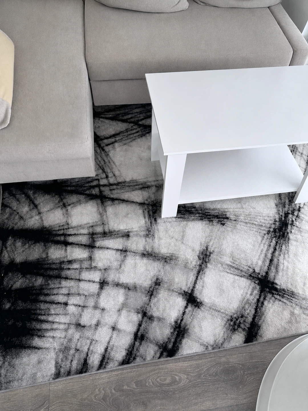 Abstract Line Rug