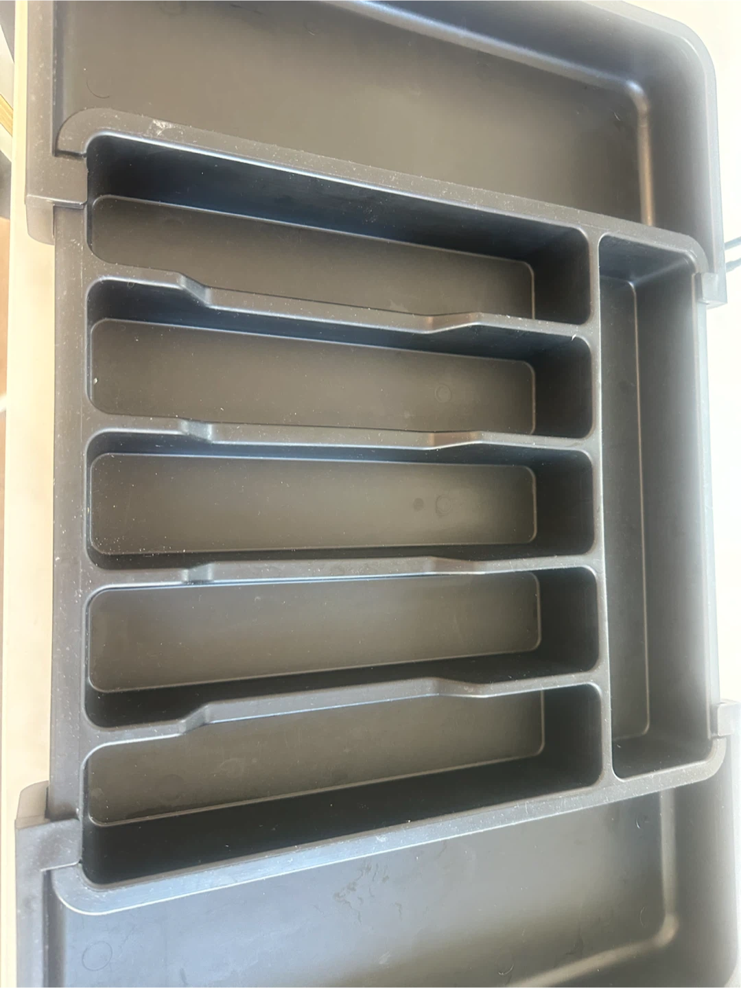 Black Utensil Organizer Tray - photo 3