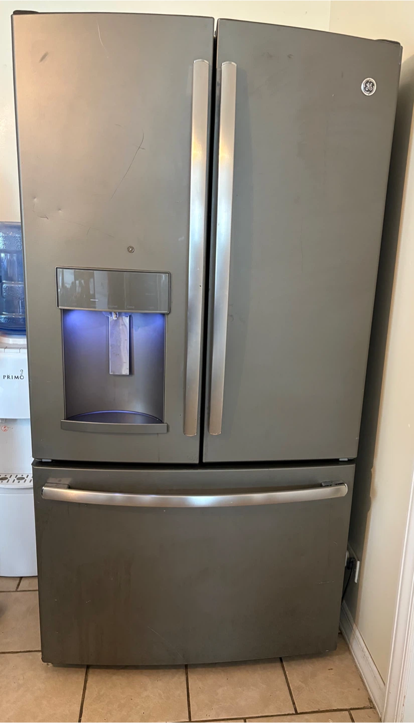 GE Stainless Steel French Door Refrigerator with Freezer Drawer - photo 2
