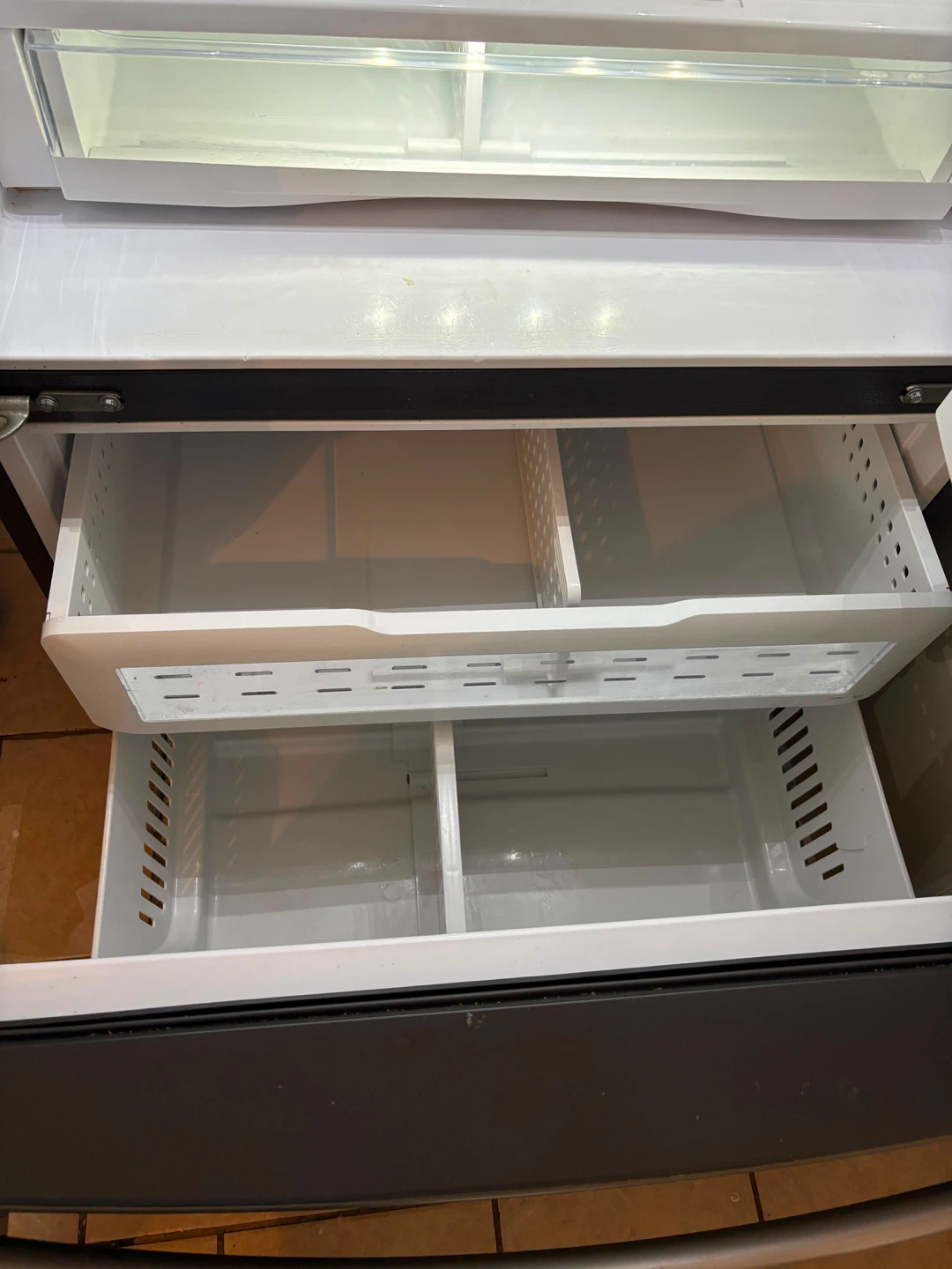 GE Stainless Steel French Door Refrigerator with Freezer Drawer - photo 4