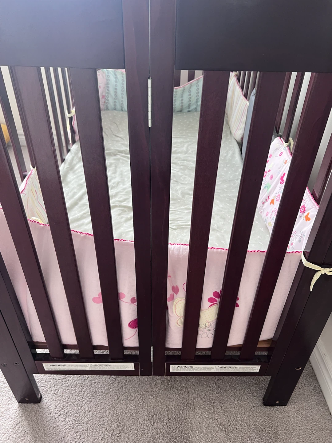 Wooden Baby Crib with Mattres - photo 2