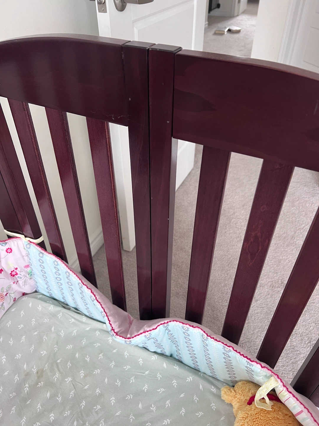Wooden Baby Crib with Mattres - photo 3