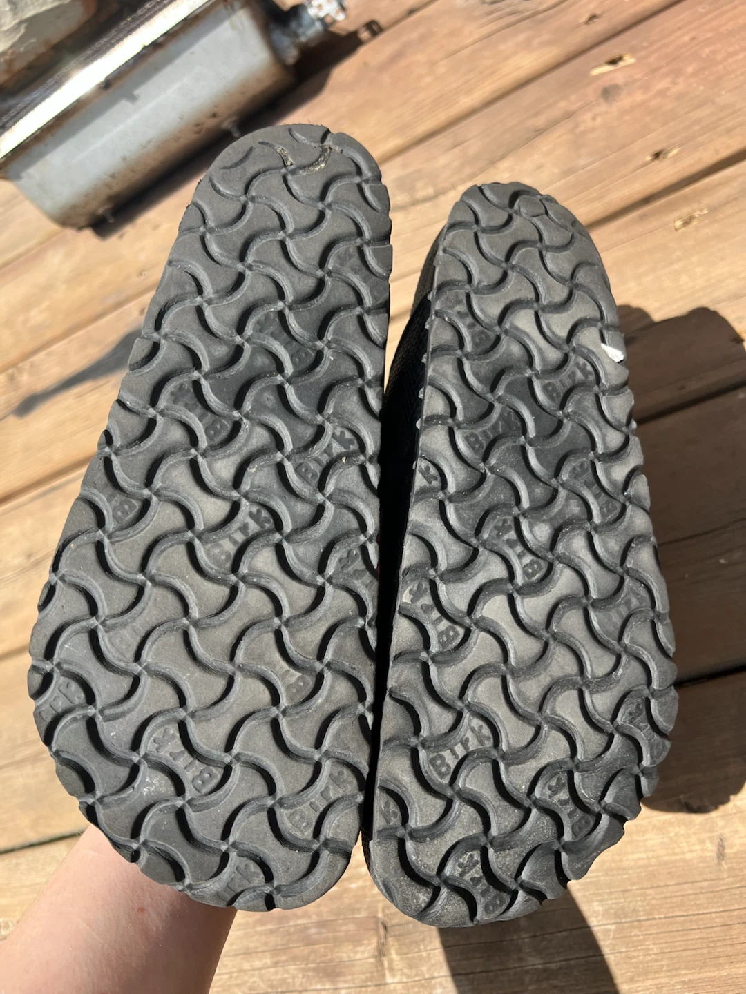 Birkenstock Flip Flops - Black size 7 - photo 2