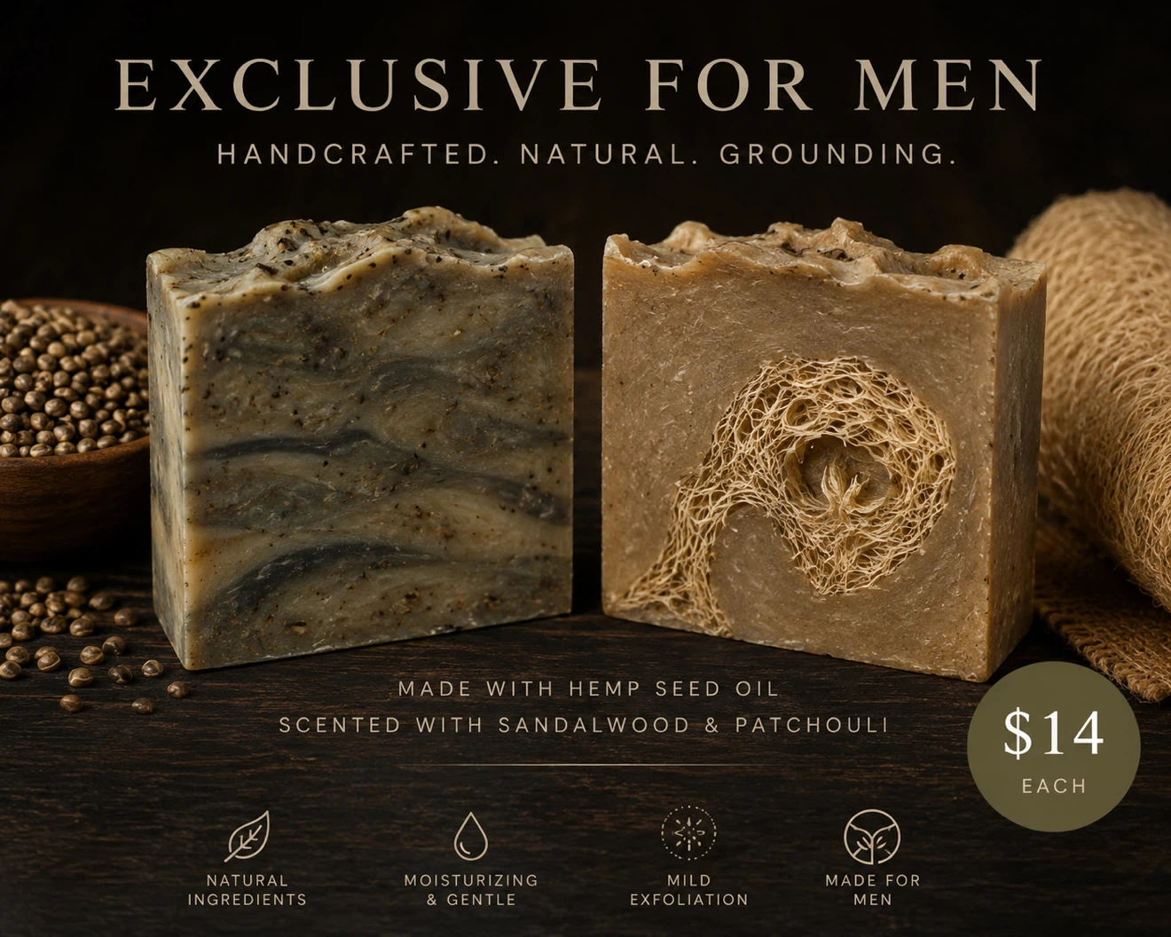 New line of men’s products “Smoked Patchouli"