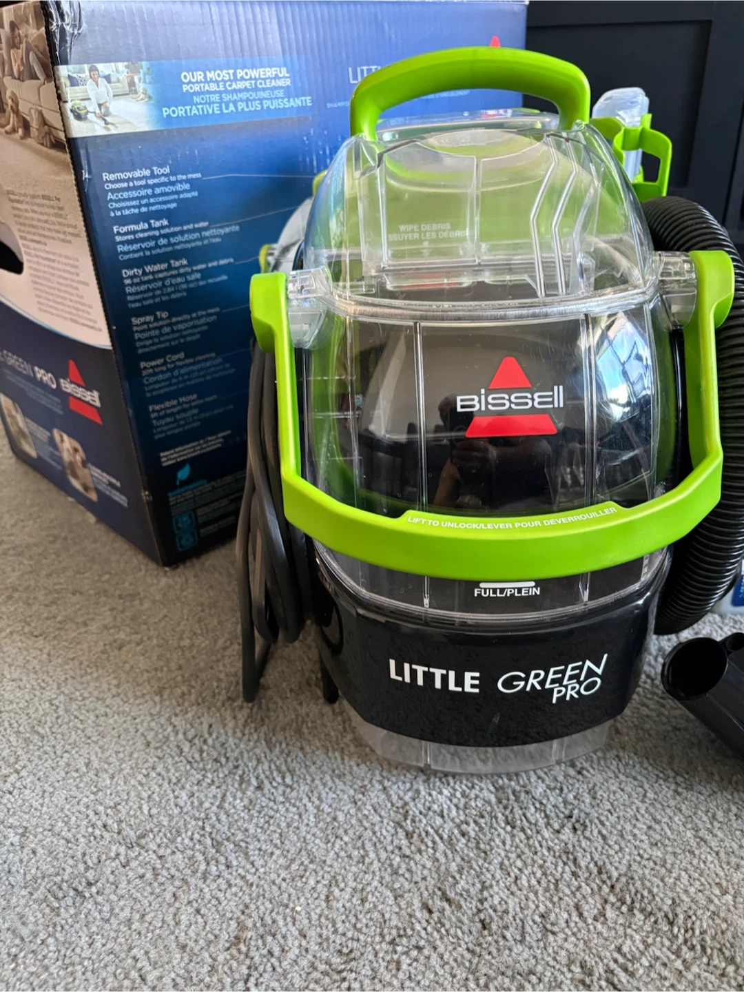 Bissell Little Green Pro Portable Carpet Cleaner - photo 2