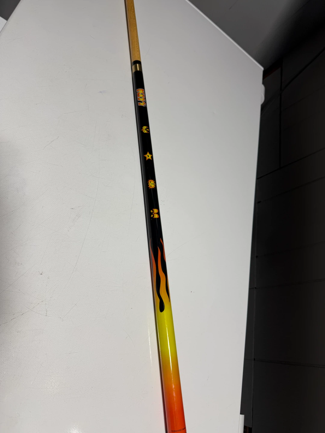 RARE 2003 KISS Flames Pool Cue 57” Vintage Collectible