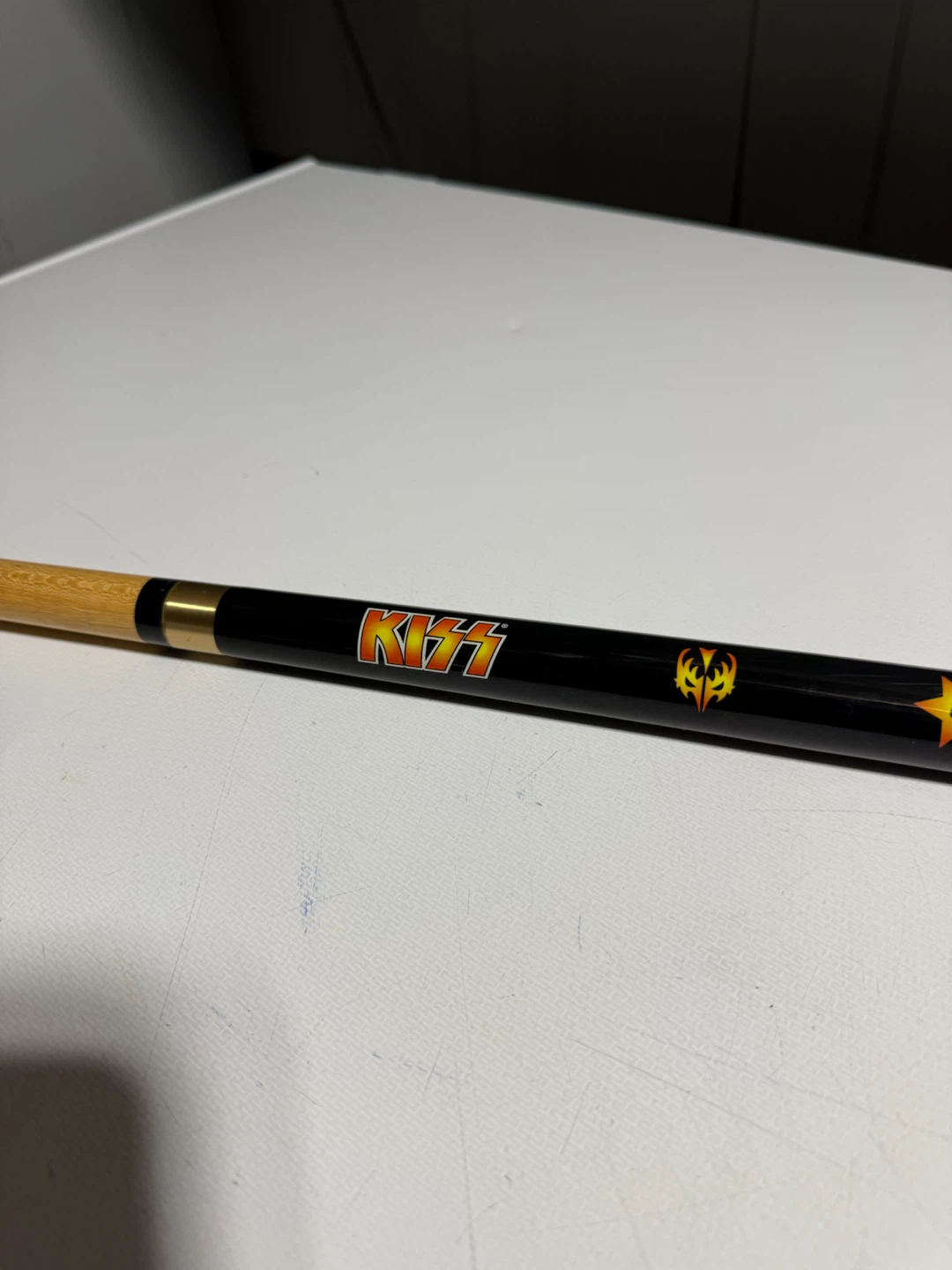 RARE 2003 KISS Flames Pool Cue 57” Vintage Collectible - photo 2