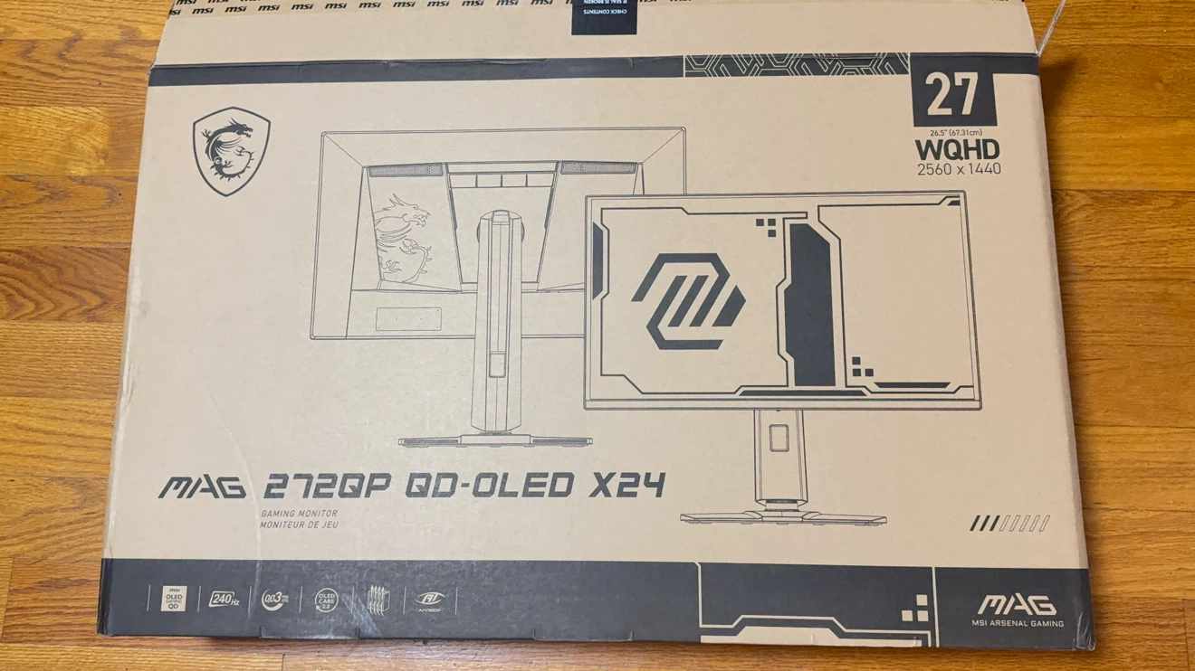 MSI 27" QD-OLED Gaming Monitor – 240Hz, 0.03ms, WQHD - photo 3