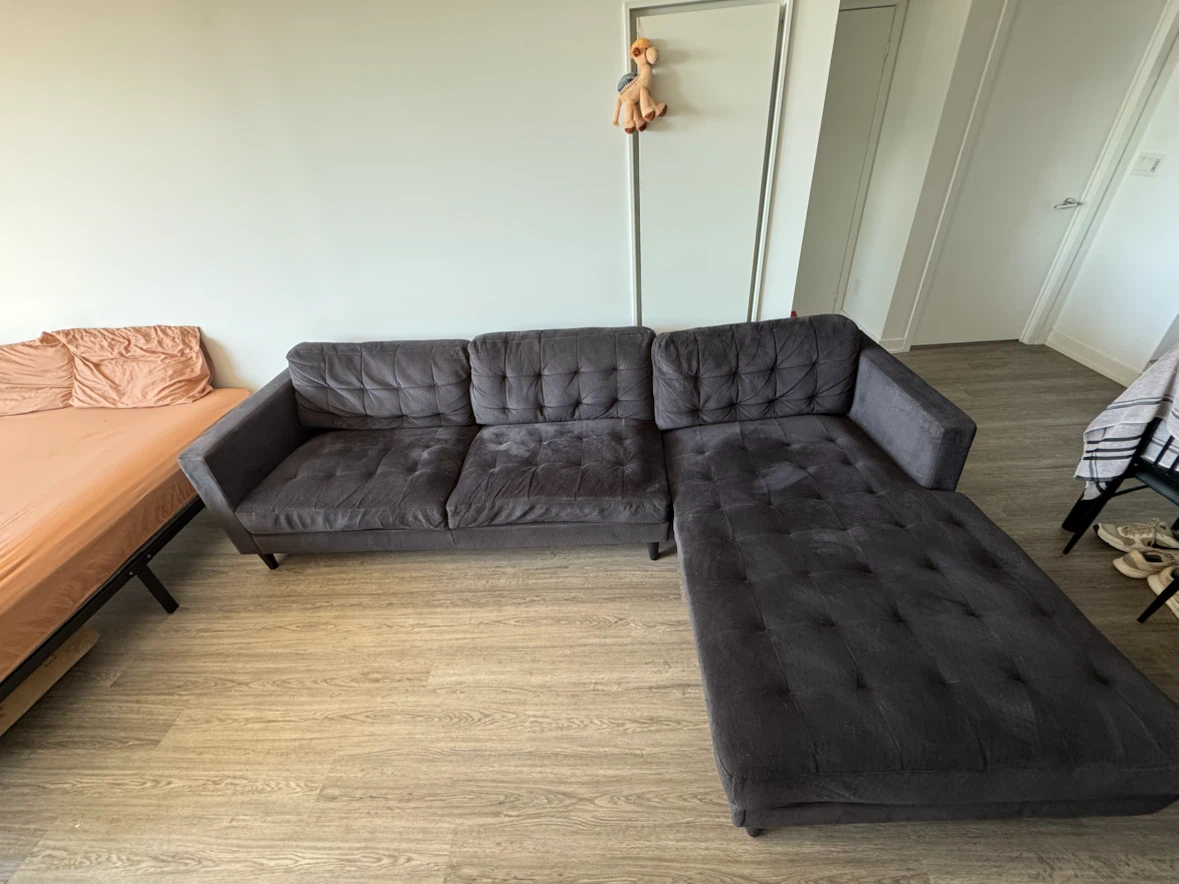 Dark Grey Sectional Sofa